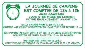 La journée de camping est comptée...