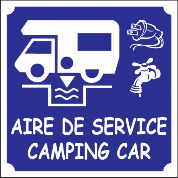 Aire de service camping-car Logo