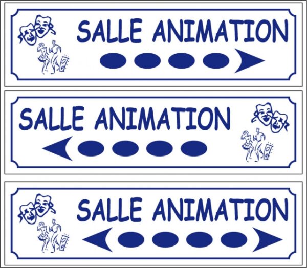 Salle animation directionnel