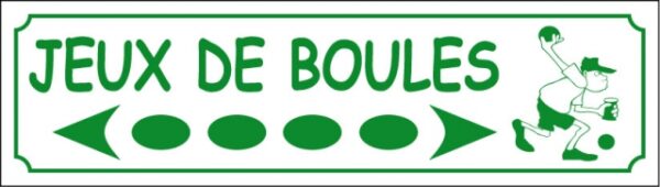 Jeux de Boules (directionnel)