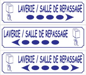 Laverie - Salle de repassage (directionnel)