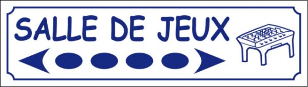 Salle de jeux (directionnel)