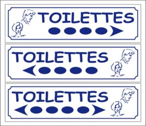 Toilettes (directionnel)