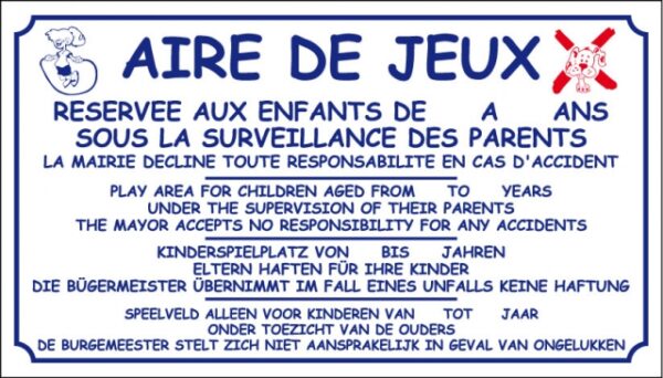 Aire de jeux + info mairie