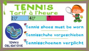 Tennis + tarif ND