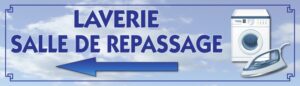 Laverie Repassage directionnel