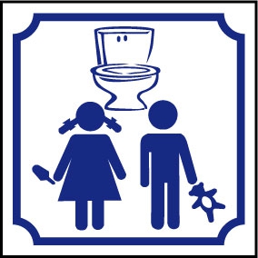 Logo WC enfant