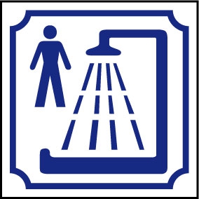 Logo douche homme