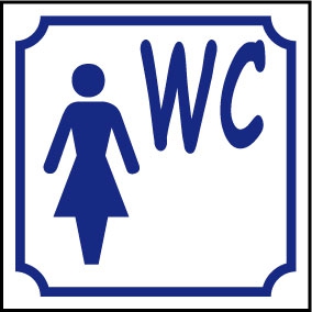 Logo WC femme