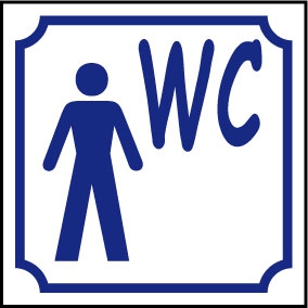 Logo WC homme