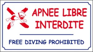 Apnée libre interdite