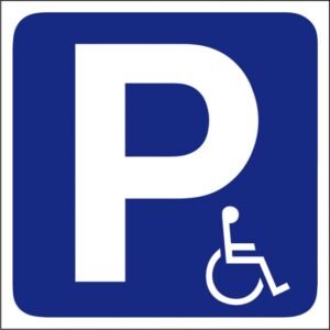 Parking handicapé 