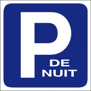 Parking de nuit (petit modèle)