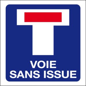 Voie sans issue (petit modèle)