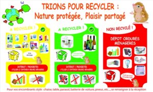 Tri sélectif 3 postes