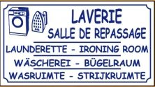 Laverie - Salle de repassage