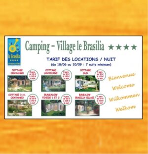 Tarif des locations avec photos