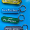 EBCD Signalétique Camping - porte-clé staff