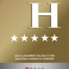 EBCD Signalétique - Plaque reclassement - Hotel-5-étoiles