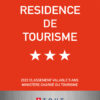 EBCD Signalétique - Plaque reclassement - Résidence-3-étoiles