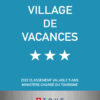 EBCD Signalétique - Plaque reclassement - Villages-3-étoiles