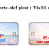 EBCD Signalétique Camping - porte clefs plexi - Payolles 2019