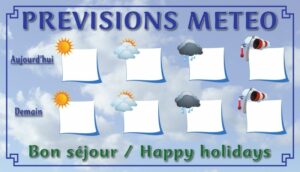 Prévisions météo