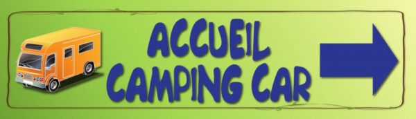 Accueil camping-car (directionnel)