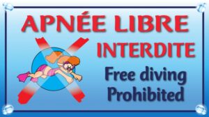 Apnée libre interdite