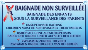 Baignade non surveillée