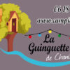 EBCD Signalétique - Panneau routier Restaurant - Guinguette