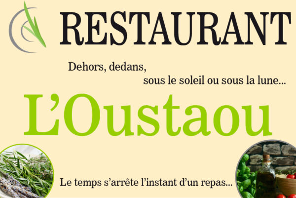 EBCD Signalétique - Panneau routier Restaurant - Truffières L'oustaou