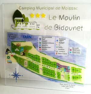 EBCD Signalétique Camping - PLAN PLEXI