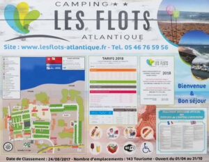 EBCD Signalétique Camping - Tarif plan T002A les flots