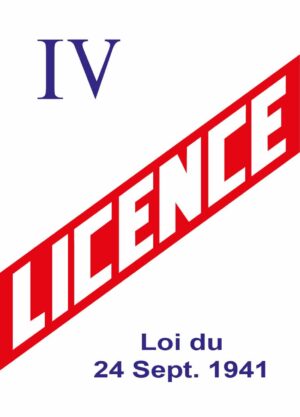 EBCD Signalétique - LICENCE IV 150x210 dibond laqué blanc