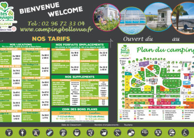 EBCD Signalétique Camping - T002A BELLEVUE Tarif 2020 2000x1250