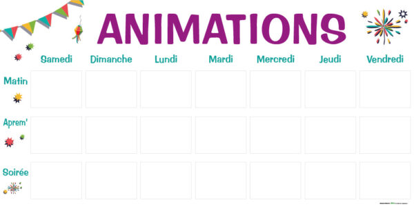 EBCD Signalétique Camping - AE00A4 Animation A4 2500x1250 Essentielle