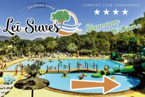 EBCD Signalétique Camping -panneau entrée - LEI-SUVES